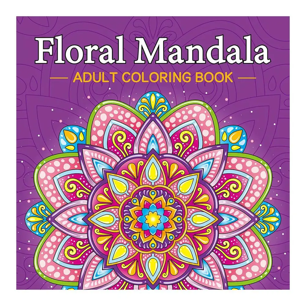 Mandala Patterns: Adult Coloring Book for Relaxation and Stress Relief, Perfect Gift for Birthdays and Holidays