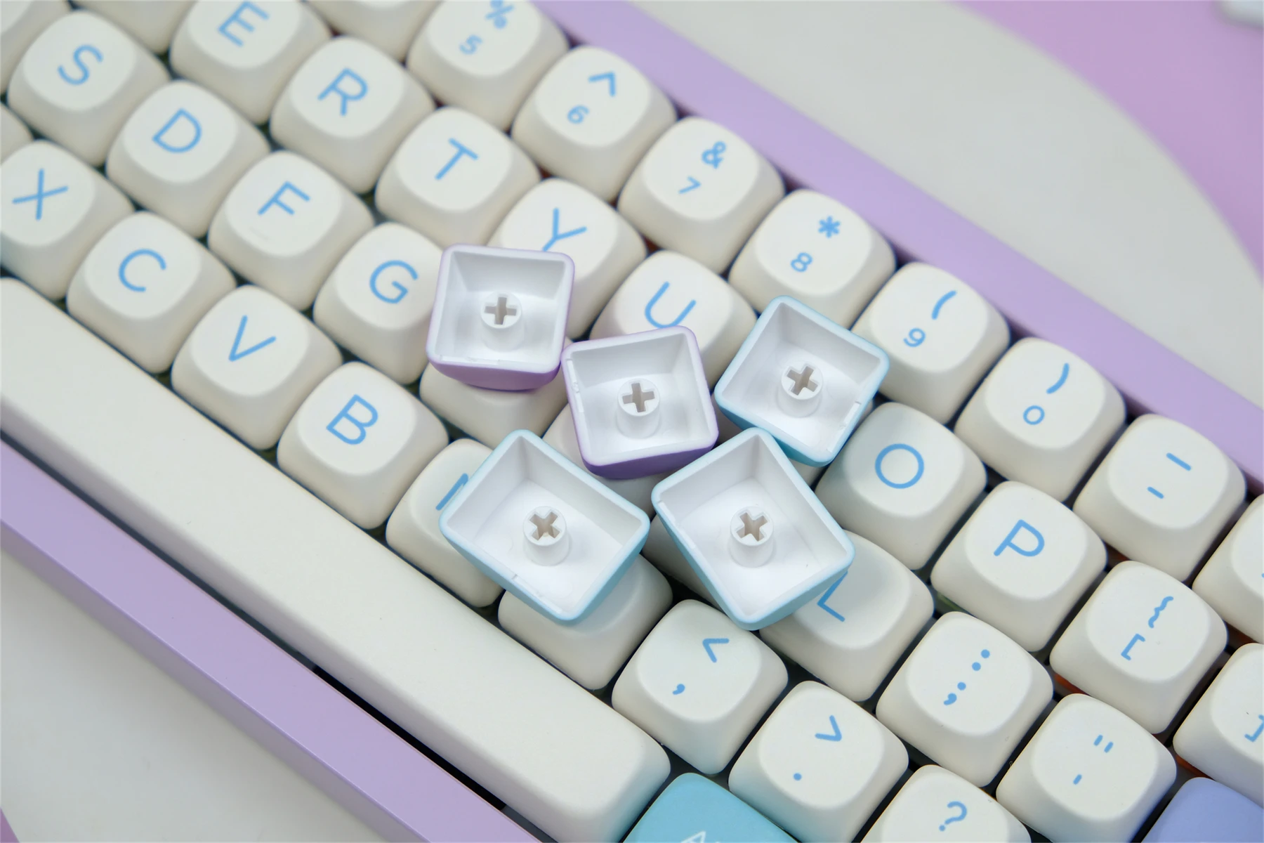 ao perfil XDA, Dye-Sub Keycap, MOA para