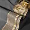 Satin 1200TC Egyptian Cotton Luxury Bedding Set, Gold Embroidery, Queen, King, Duvet Cover, Flat/Fitted Bed Sheet, Pillowcases 5
