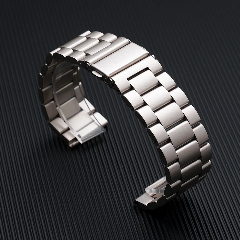 Premium Stainless Steel Watch Strap Bracelet - Elegant and Durable Design