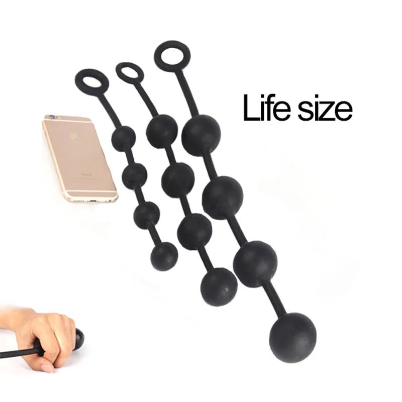 Anal Sex Toys Anal Plug Buttplug Silicone Anal Balls for Adults Erotic Toy Big Butt Plug Beads Plugs Dilator