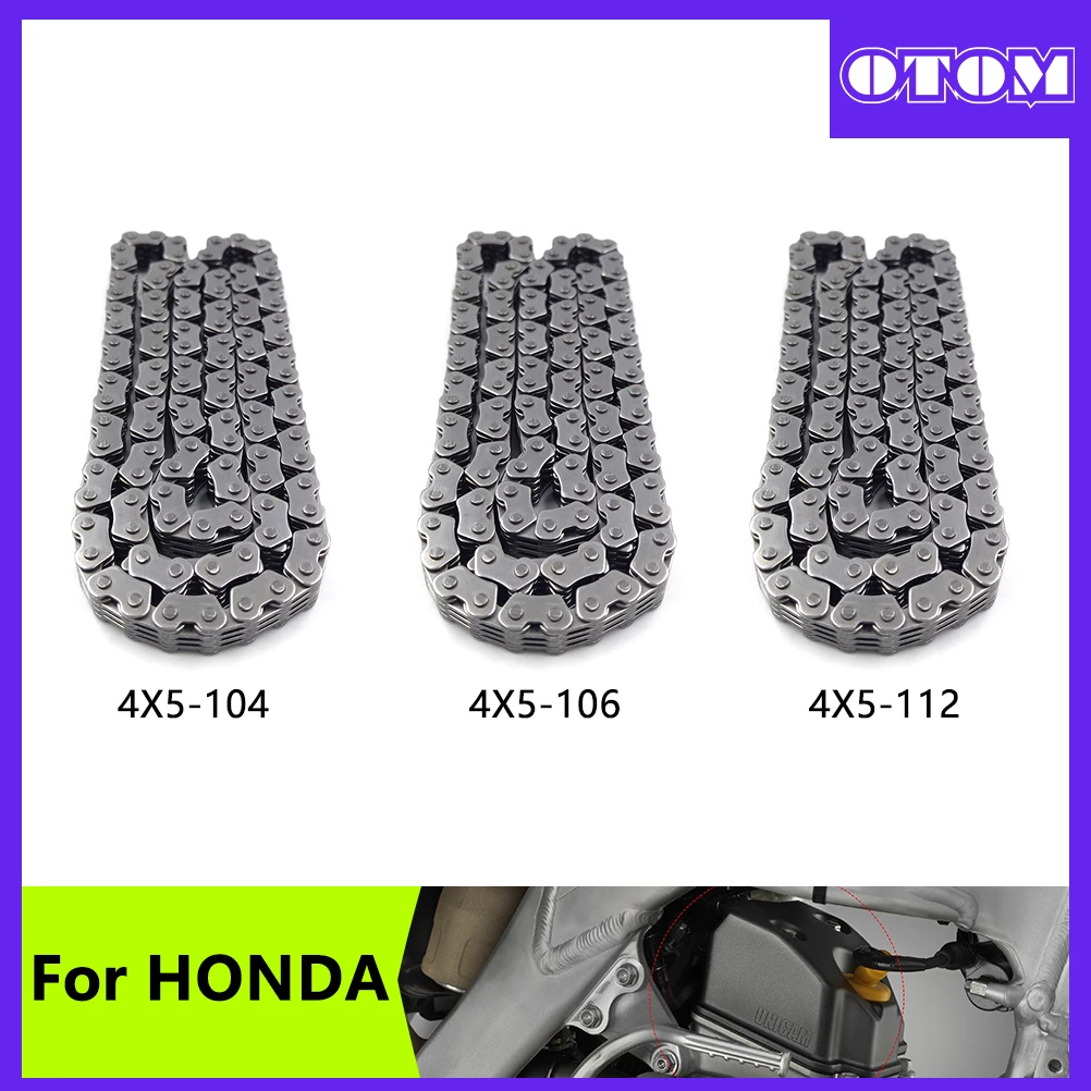 

Цепь ГРМ распредвала мотоцикла 104/106/112 звенья для HONDA CRF250R CRF250X KTM SXF EXCF FE FS GASGAS SUZUKI DR750 DR800 SHERCO