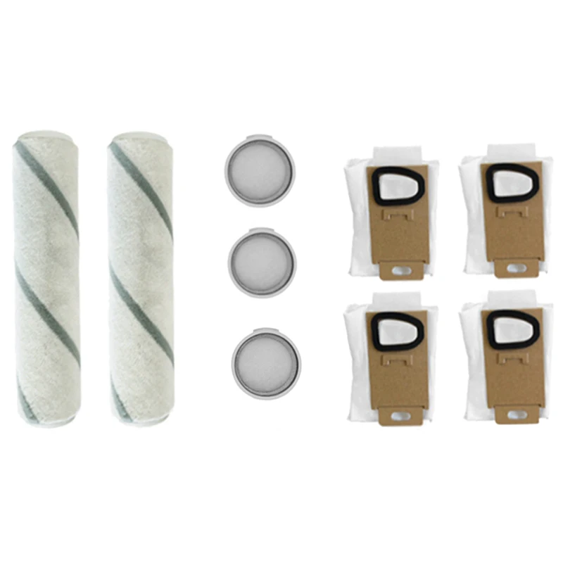 9PCS Soft Fluff Roller Brush HEPA Filter for Xiaomi Mijia SCWXCQ01RR
