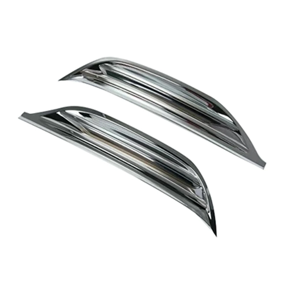 

For Buick Regal 2017 2018-2021 Car Front Head Fog Light Lamp Cover Trim Frame Molding Decor Sticker Accessories,