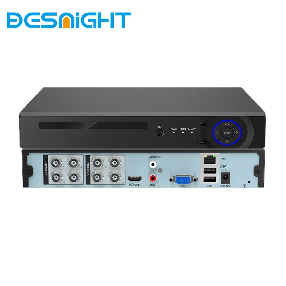 6 In 1 4Ch 8Ch 5Mp 4Mp 1080P Ahd Dvr Sorveglianza Di Sicurezza Cctv Recorder 3G Wifi Hybrid Dvr Nvr Per Telecamera Ip Analogica Ahd Cvi Tvi