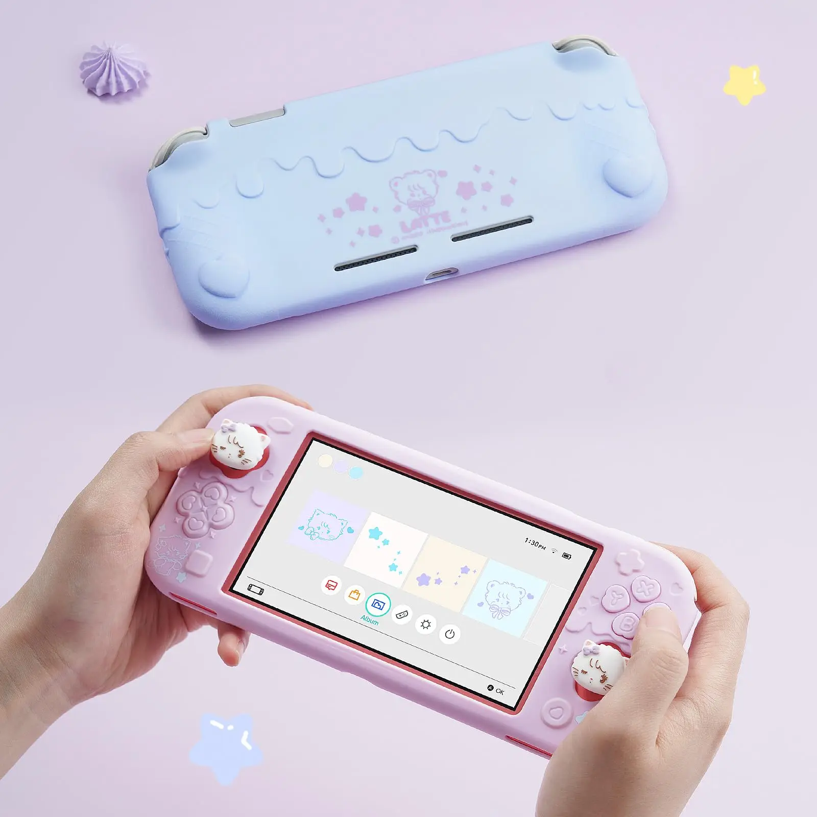 GeekShare Silicone Protective Shell Compatible with Switch Lite