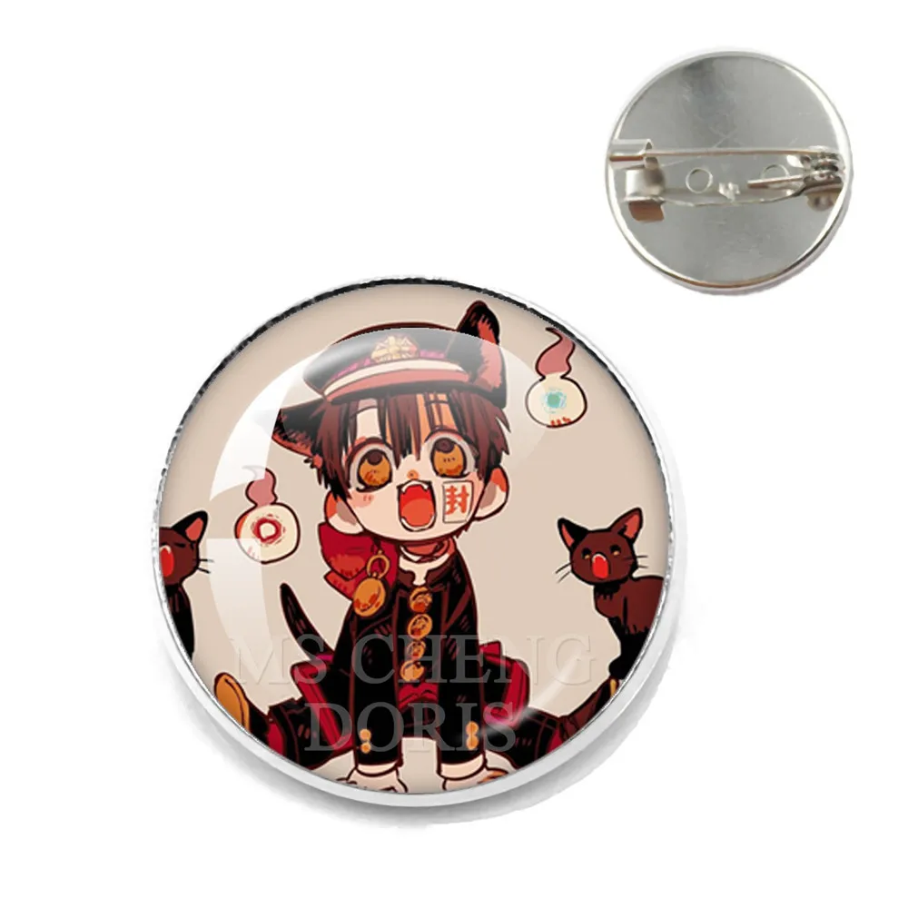 Toilet-Bound Hanako Kun Patterns Pins Spilla Nene Yashiro Teru Minamoto Hanako Cosplay Figure Spilla In Vetro Accessori