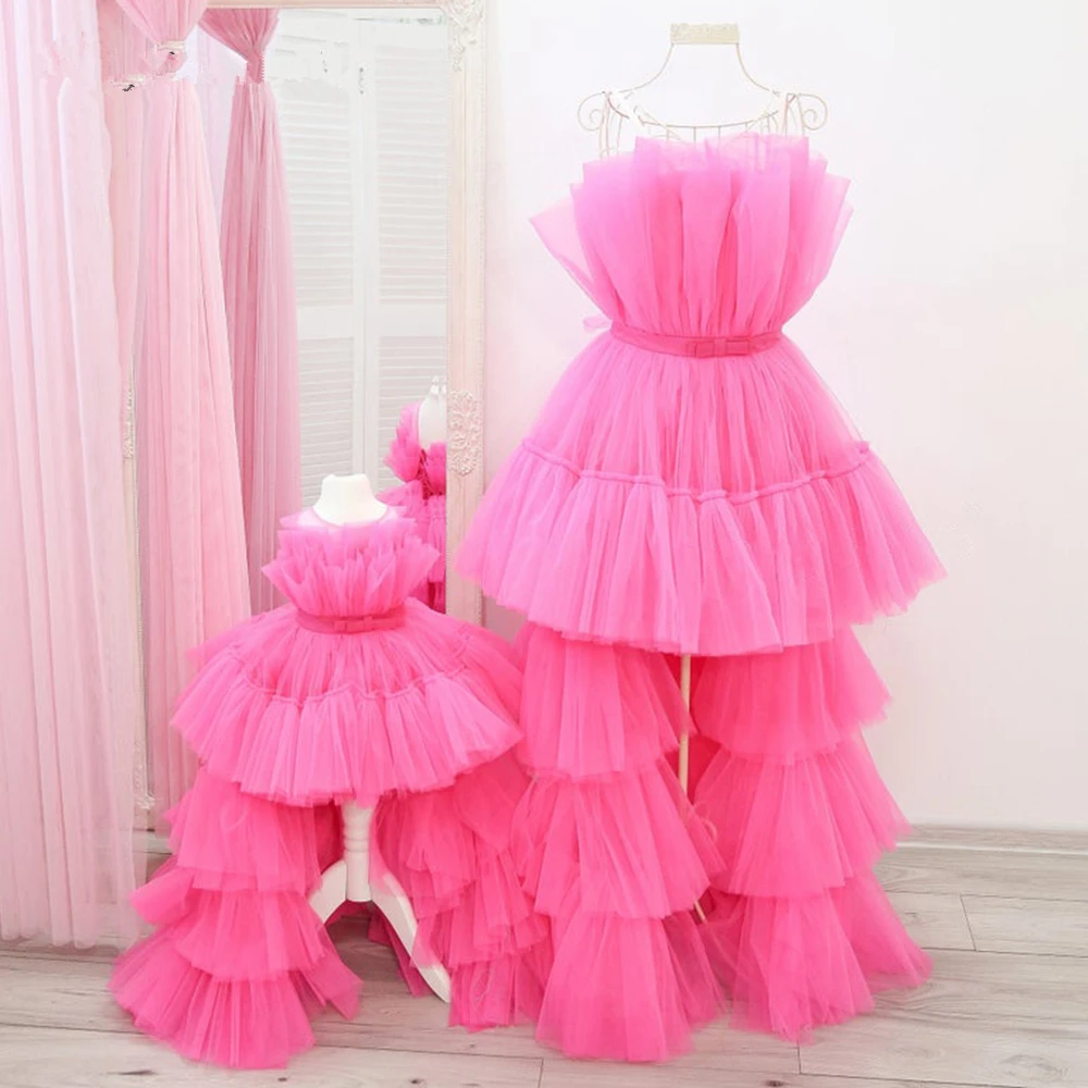 

Elegant satin Flower Girl Dresses Appliques Long Princess Party Pageant First Communion Dresses
