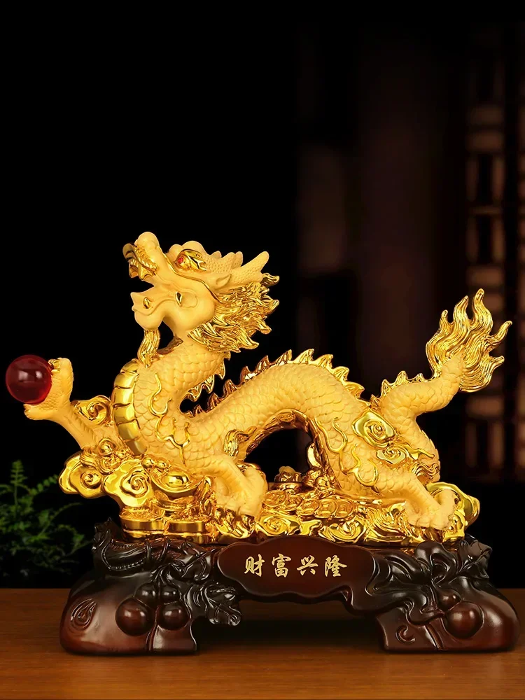 

Dragon decorations 12 Chinese zodiac mascots in the the Year of the Loong fortune home decoration crafts company new year gifts