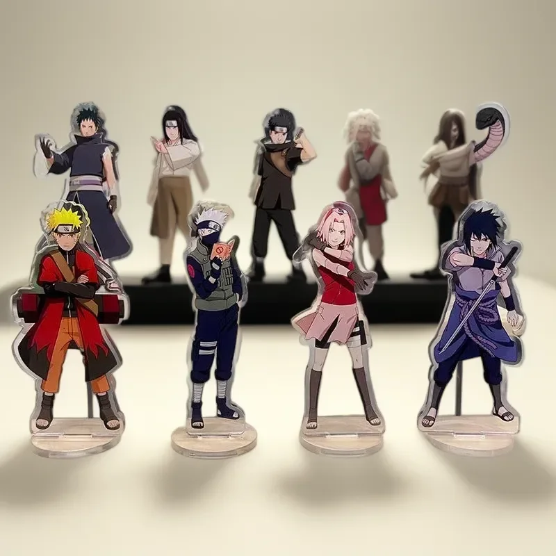Naruto Anime Acrylic Ornament: Iconic Characters Desk Decoration and Birthday Gift