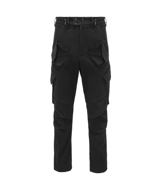 Ninja warning 23aw Cargo pants integrated drawcord waistband 