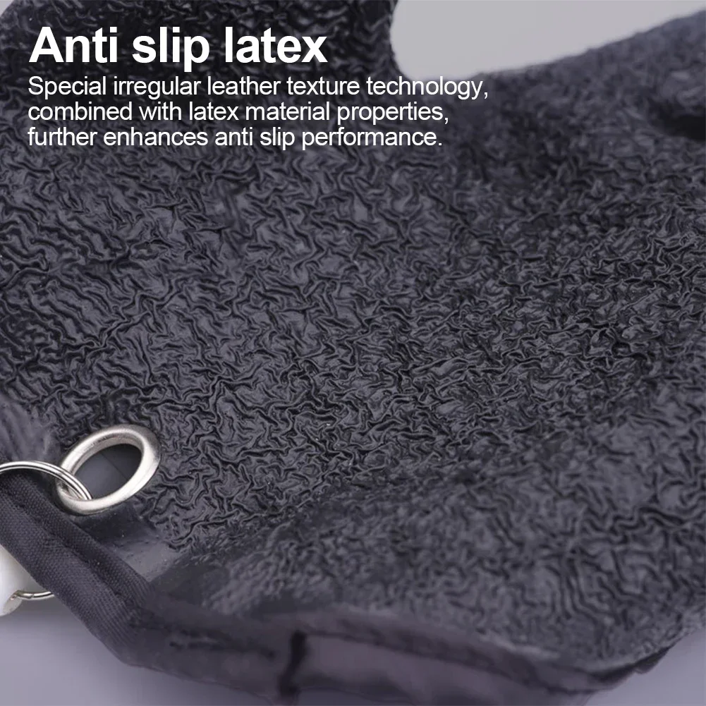 Fishing Gloves Catch Fish Anti-slip Durabl Knit Full Finger Waterproof Work Cutproof Glove Clasp Left Right Apparel Protect Hand