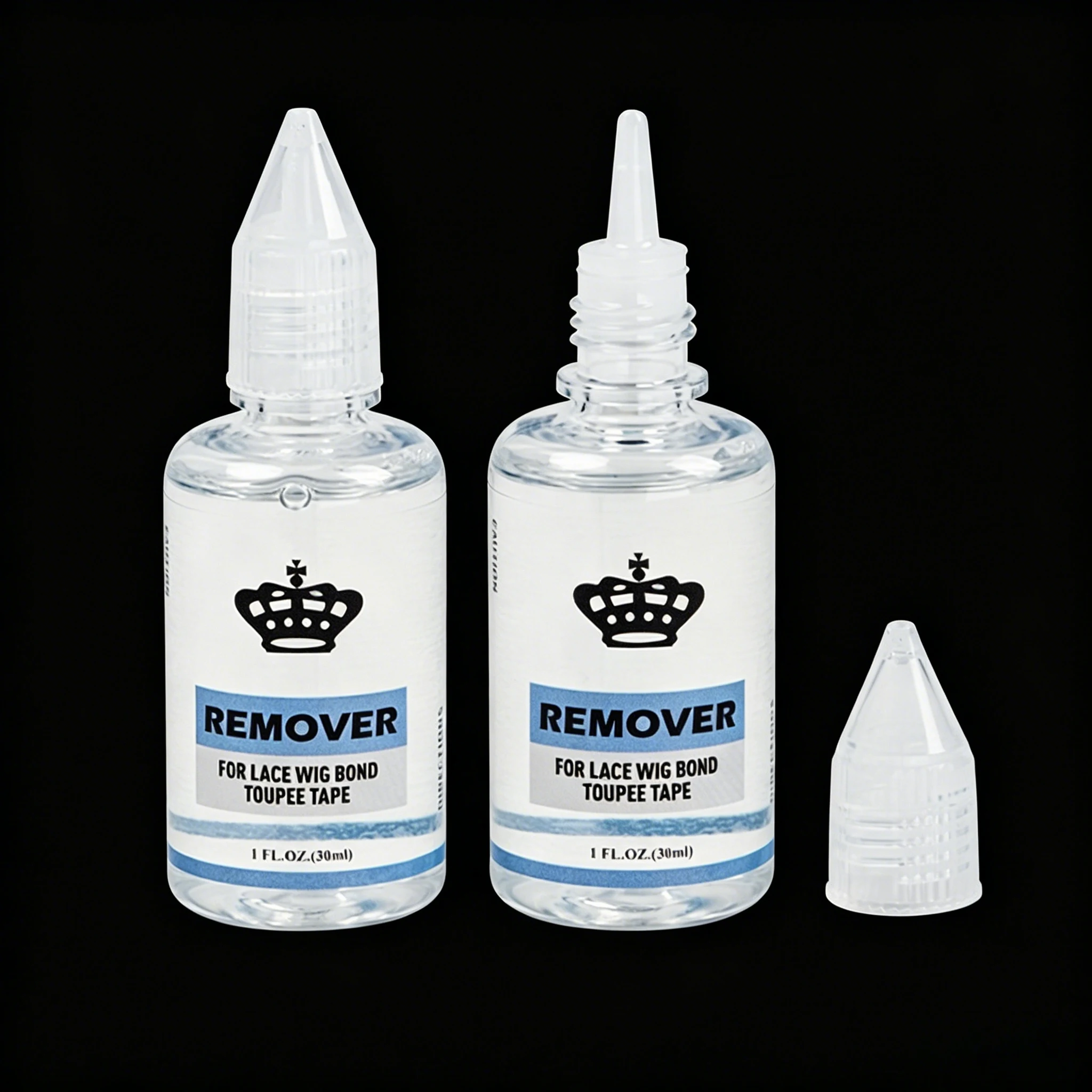 30ml 강력 가발 접착제 제거제, 완고한 레이스 가발 본드용 효과적인 접착제 제거제, 부분 가발 테이프 제거제