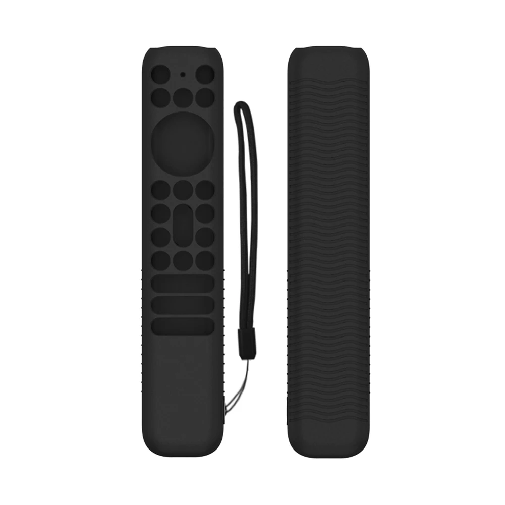 Anti Slip Remote Control Cover Case with Lanyard TV Remote Case Repalcement Parts All Inclusive for TCL RC902V FMR1 Voice