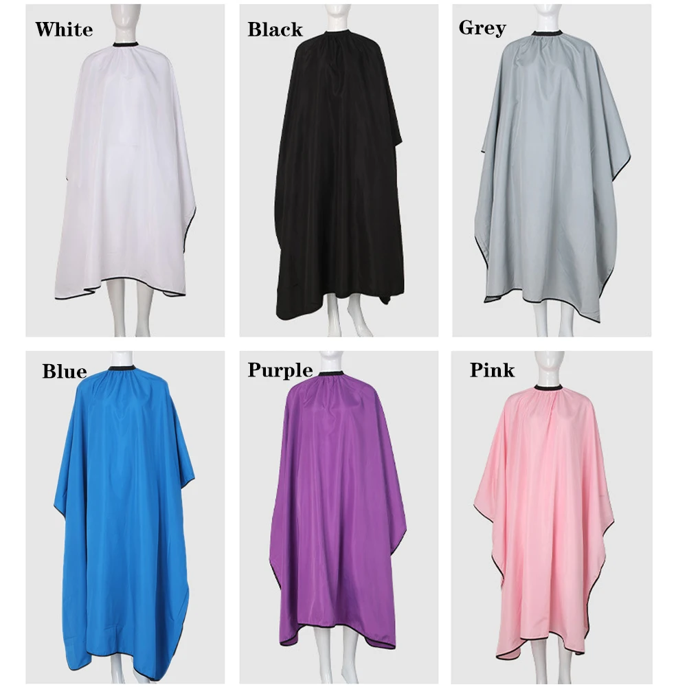 Premium Salon Haircutting Cape with Elastic Band and Hook Closure – 140x160cm Adult Hairdressing Cape