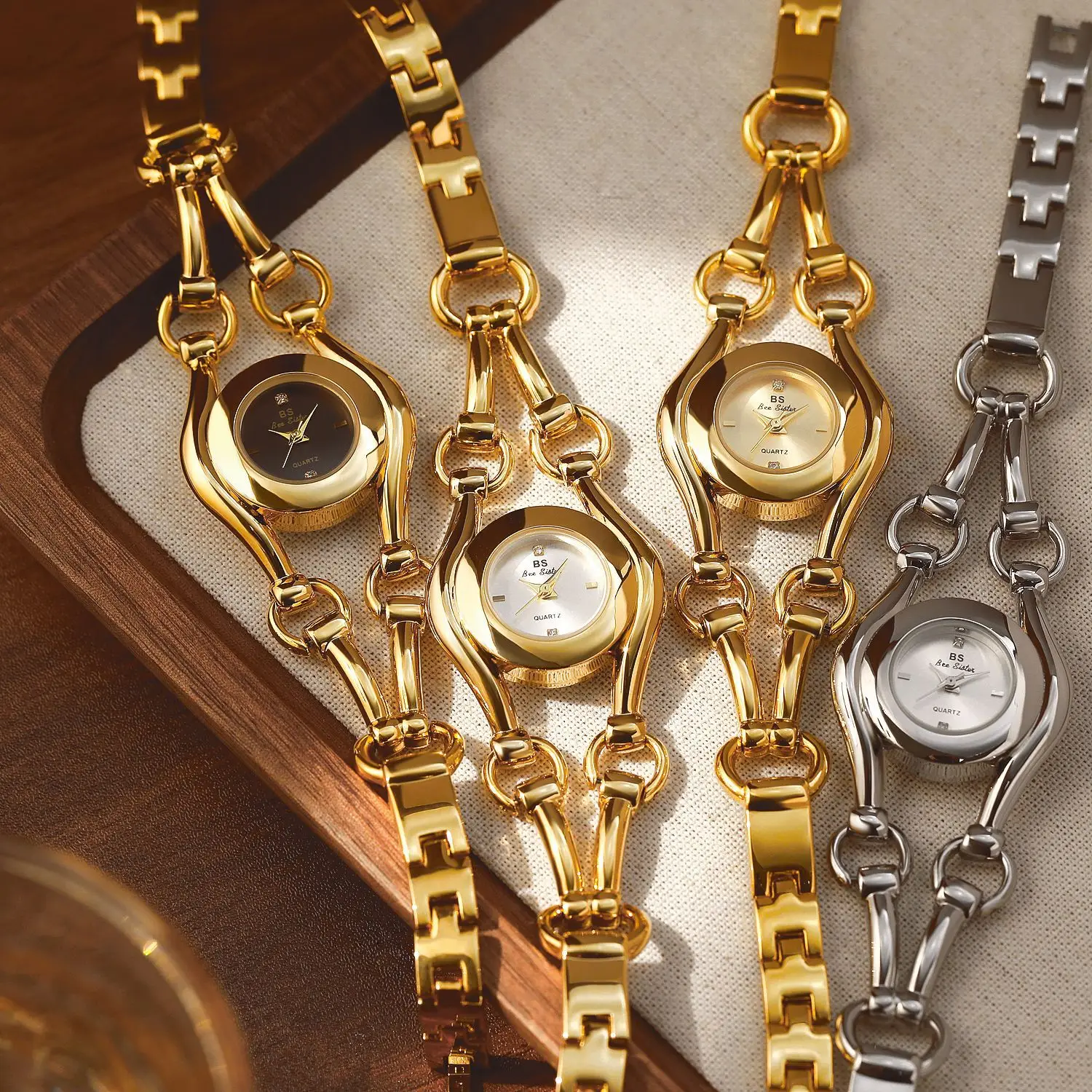 Women Watches Steel Quartz Female Clock For Ladies Wrist