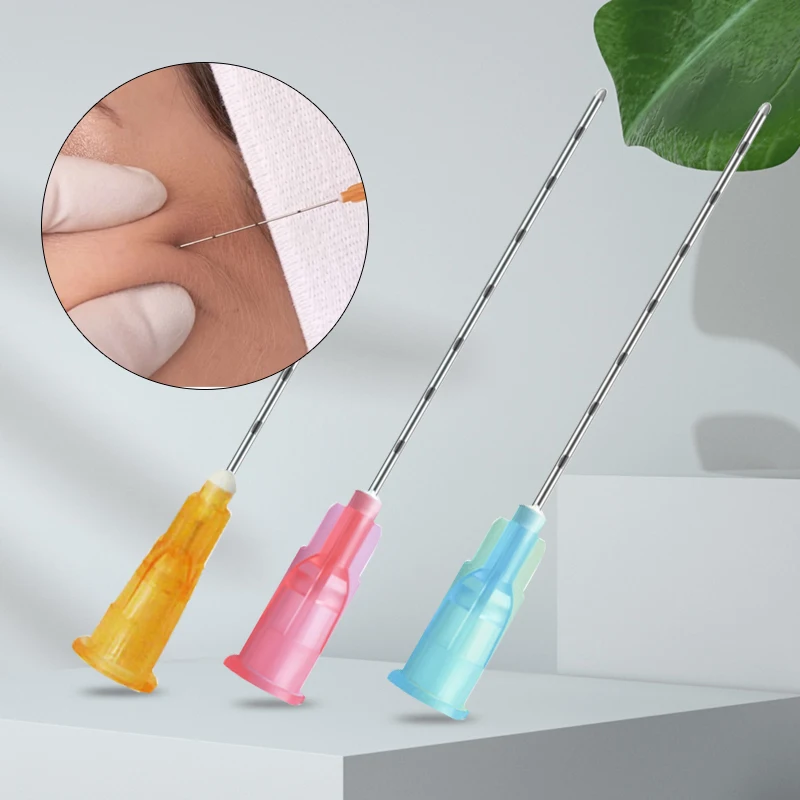 High Quality Korea Fine Micro Blunt Needle Canula 14G 90MM Blunt Tip Cannula Needle For Filler Hyaluronic 6