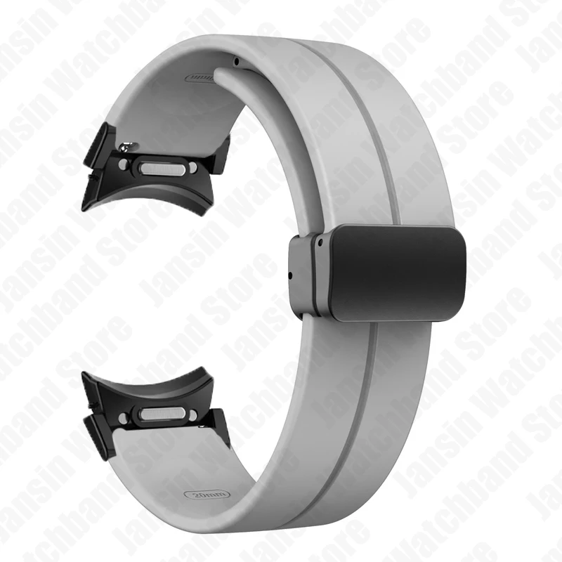 Versatile Quick Fit Silicone Watch Strap - No Gap Design, 20mm