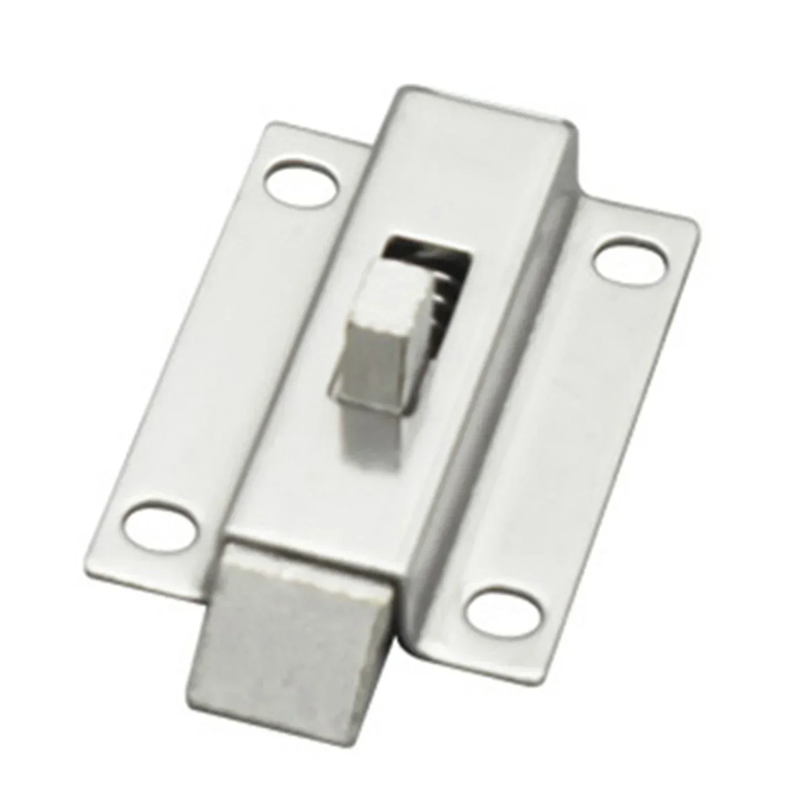 Stainless Steel Automatic Spring Latch Lock Toilet Door Buckle Bolt Anti-theft Wooden Door Latch 50mm/2 Inch Spring Bounce Lock door latch
