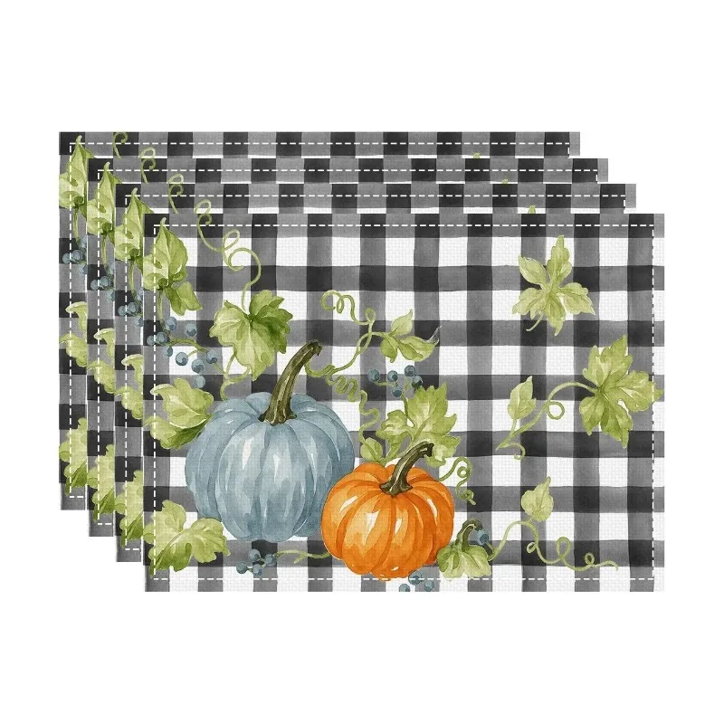 Thanksgiving Pumpkin Turkey Placemats 3