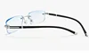 Shatar Frameless Diamond Cut Edge Reading Glasses For Men And Women Ultra LIght High-Definition Anti Blue Light Presbyopia 5