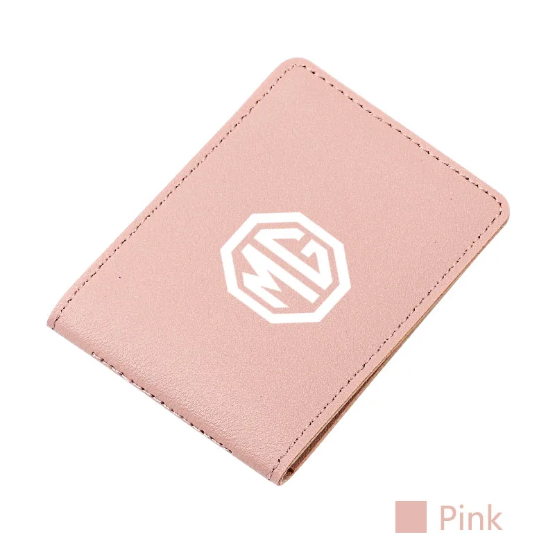 Premium Leather Car Logo ID Document Holder Card Cover