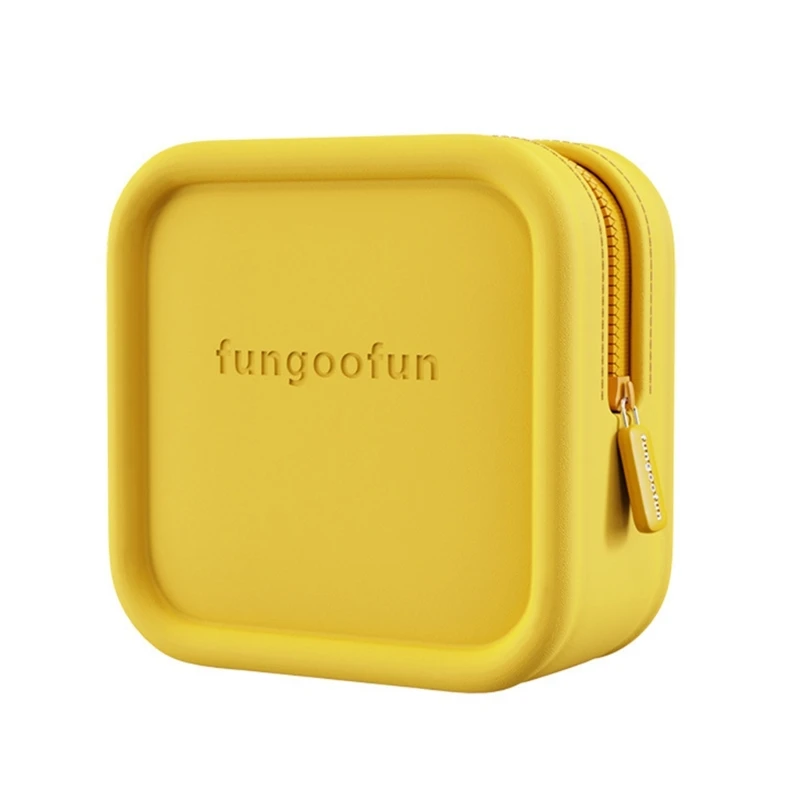 Mini Storage Bag with Zipper Portable Cosmetic Organization Holder Supplies 4