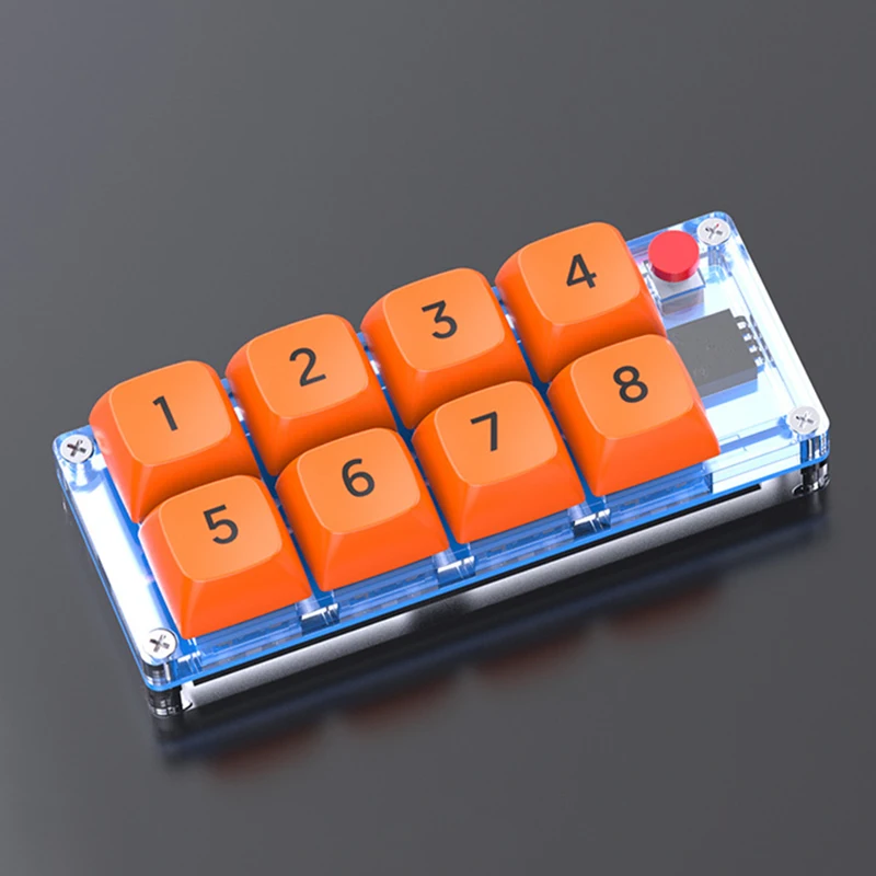 thumbnail image 1 of Definición de macro Teclado Mecánico de una mano Teclado de juego Teclado numérico Ratón Programación de macros Accesorios de computadora, 1 of 5