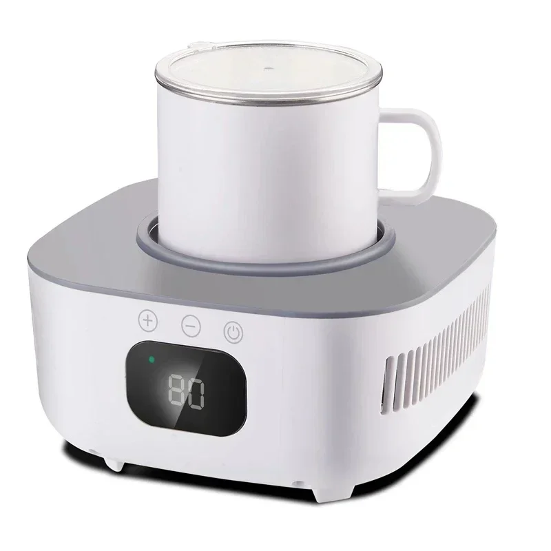 Xiaomi 2 in 1 Cup Heater Cooler Cup Beer Bottle Can Drinks Cooling Mug Beverage Cooler Coaster Samrt Thermostatic Cup 220V 6