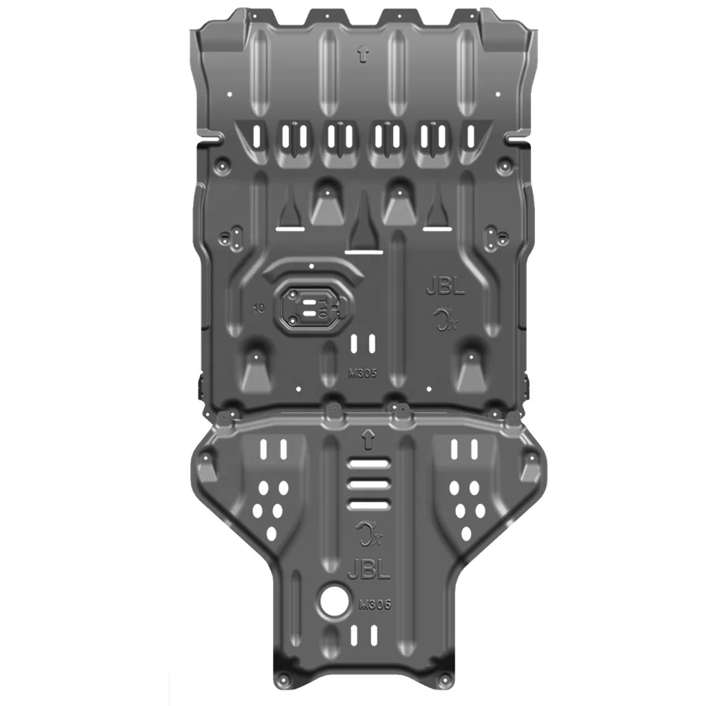 

JUNXI 3D Magnesium Aluminum Alloy Engine Gear Box Skid Plate Car Bottom Cover Plate fit for Maserati Ghibli