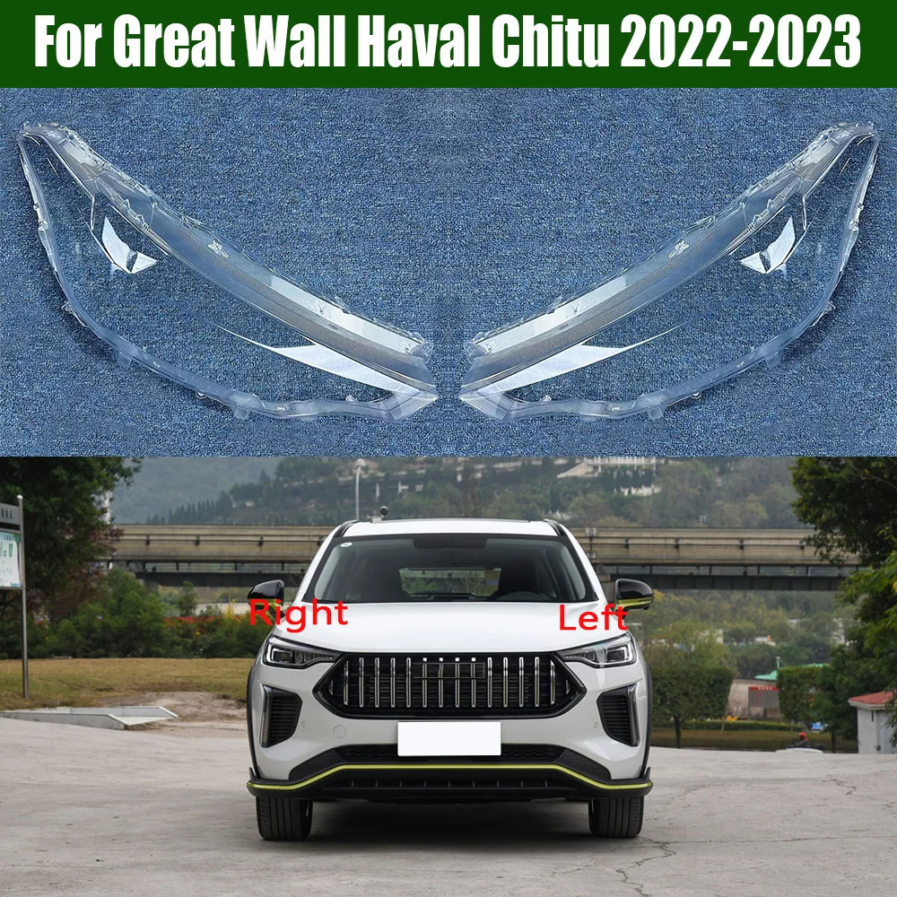 Per Great Wall Haval Chitu 2022 2023 Copertura Del Faro Paralume Paralume Paralume Faro Shell Lens Parti Di Ricambio Auto In Plexiglass