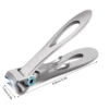 Nail Clippers for Men Thick Nails - 16mm Wide Jaw Opening Large Toe Nail Clippers Heave Duty Sharp Toenail Clippers for Seniors 6