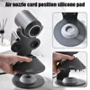 Hair Dryer Holder for Dyson Supersonic Wall-Mounted Stand with Cable Organizer Bathroom Storage Rack for Dryer Diffuser Nozzle 6