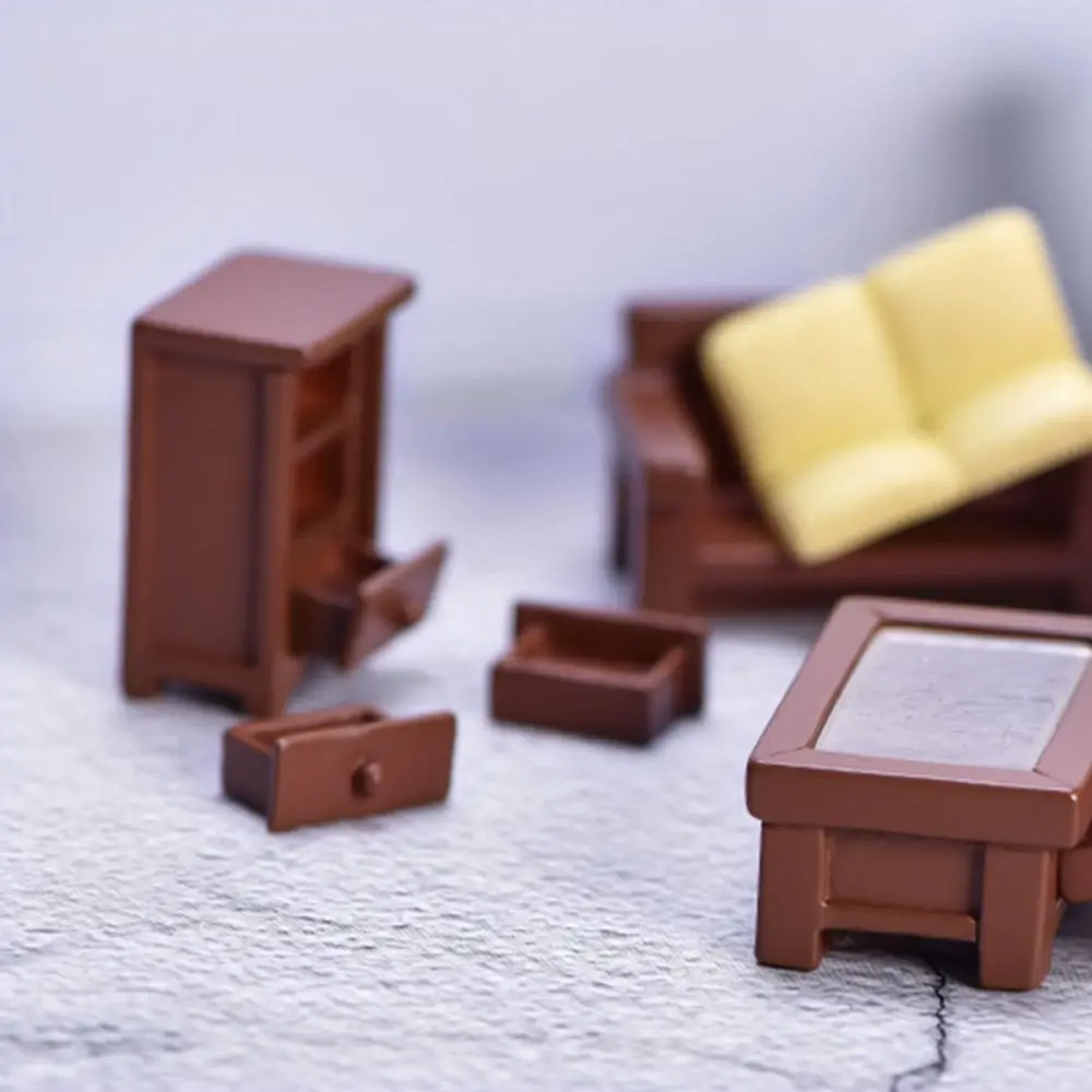 Bonsai Accessories Chair Dollhouse Ornament Kids Gift Sofa Miniatures Desktop Decor Simulation Bed Model Furniture Figurines