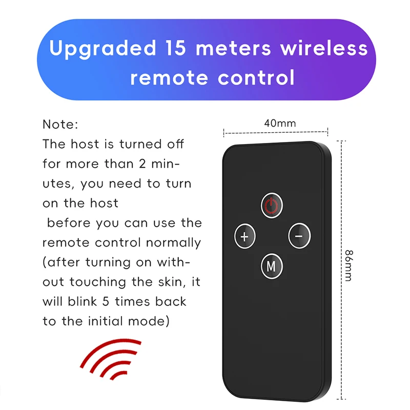 Wireless Remote Control Electro Stimulation/BDSM/Therapy Tens Massager Electric Shock Sex Toys Host e stim Estim Power Box USB