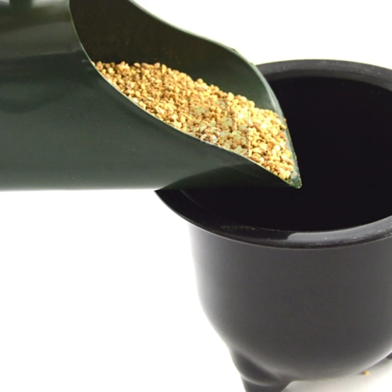 Garden Scoop Soil Plastic Hand Shovel Spoons Sieve Potted Plant Bucket Shovel Cultivation Spoons Digging Tool Dropship