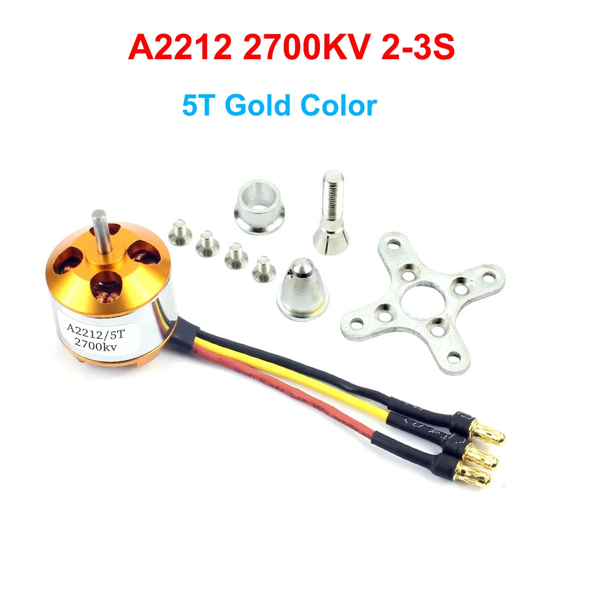 High-Performance Brushless Motor for RC Fixed Wing Planes