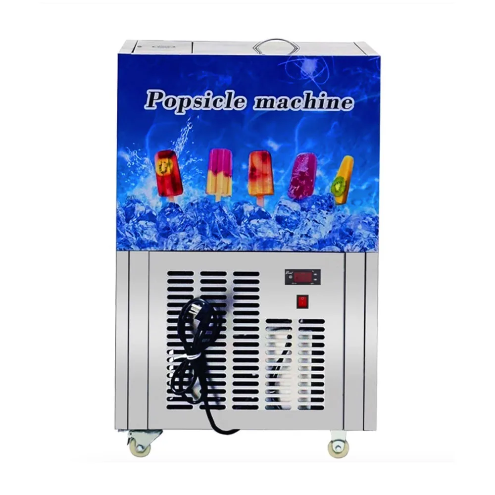 Commercial Automatic Ice Cream Fruit Popsicle Maker Ice Lolly Making Machine Freeze Pop Machine