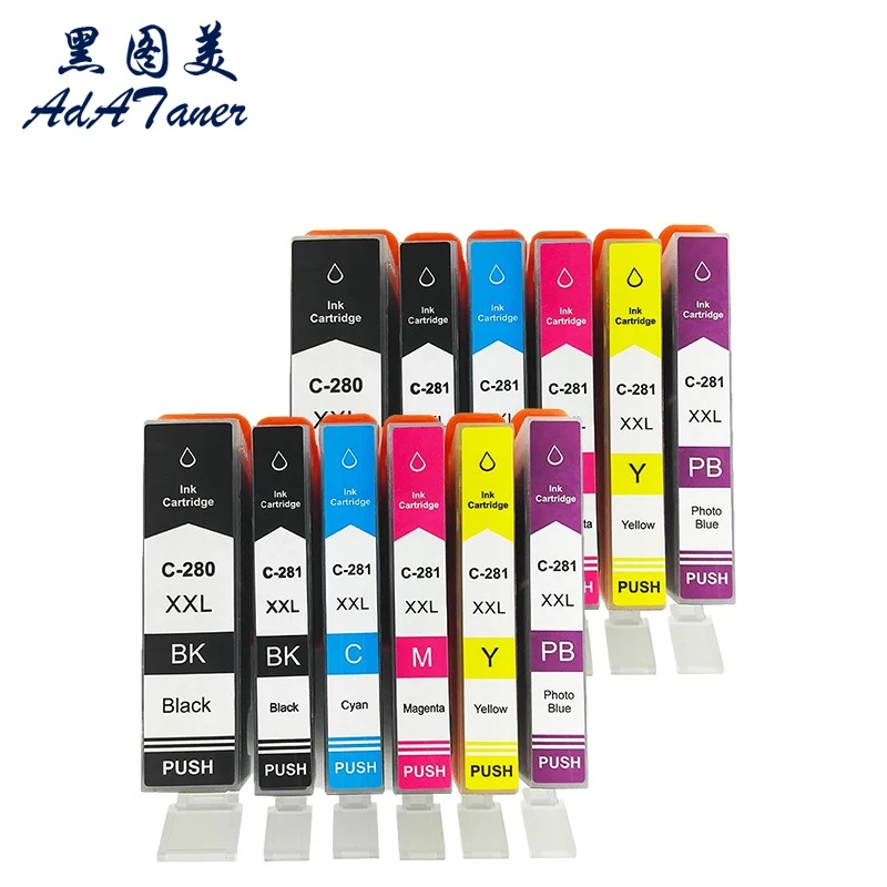 PGI280-PGI-280-PGI-281-CLI-281-CLI281-CLI-281-InkJet-Ink-Cartridge-For ...