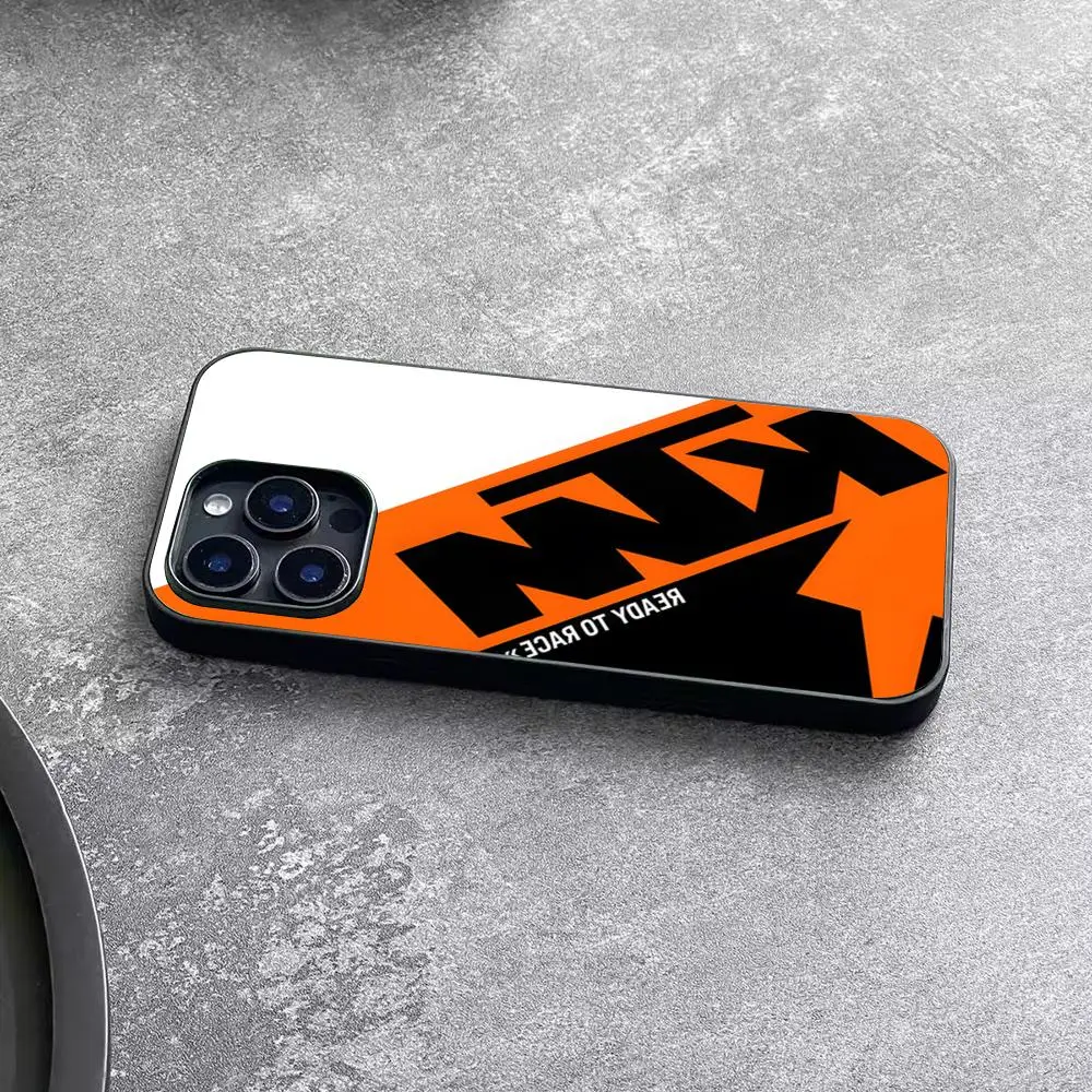 Enhanced Racing Motorcycle Phone Case - Dual Tone Hard PC Fashion Protective Cover