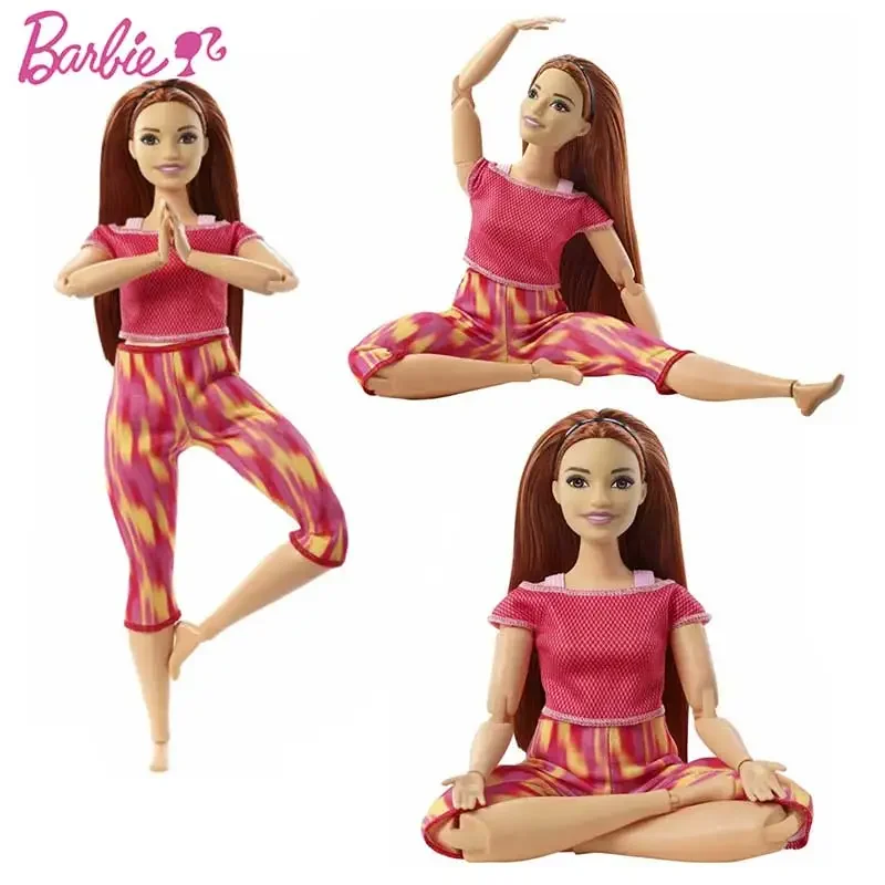 30cm Original Barbie Yoga Doll Multi Joints Made To Move Dance