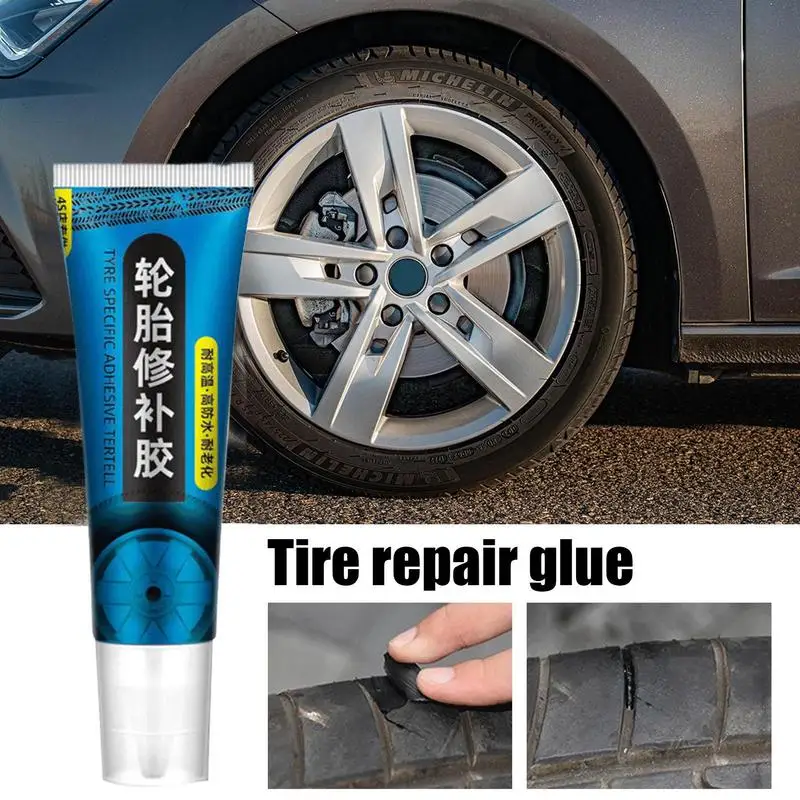 10mlCar Motorbike Bicycle Tyre Tire Repair Sealant Liquid Rubber for Tire Repairing Glue Liquid Strong Rubber Adhesive Glue Tool