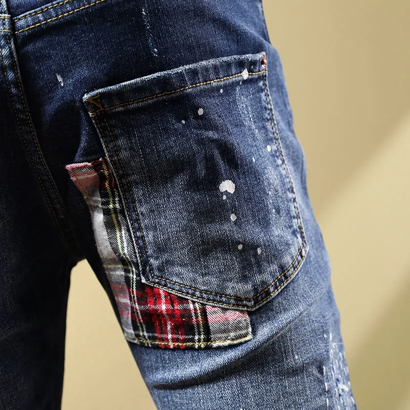 Рисунок 5 - Джинсы мужские зауженные рваные