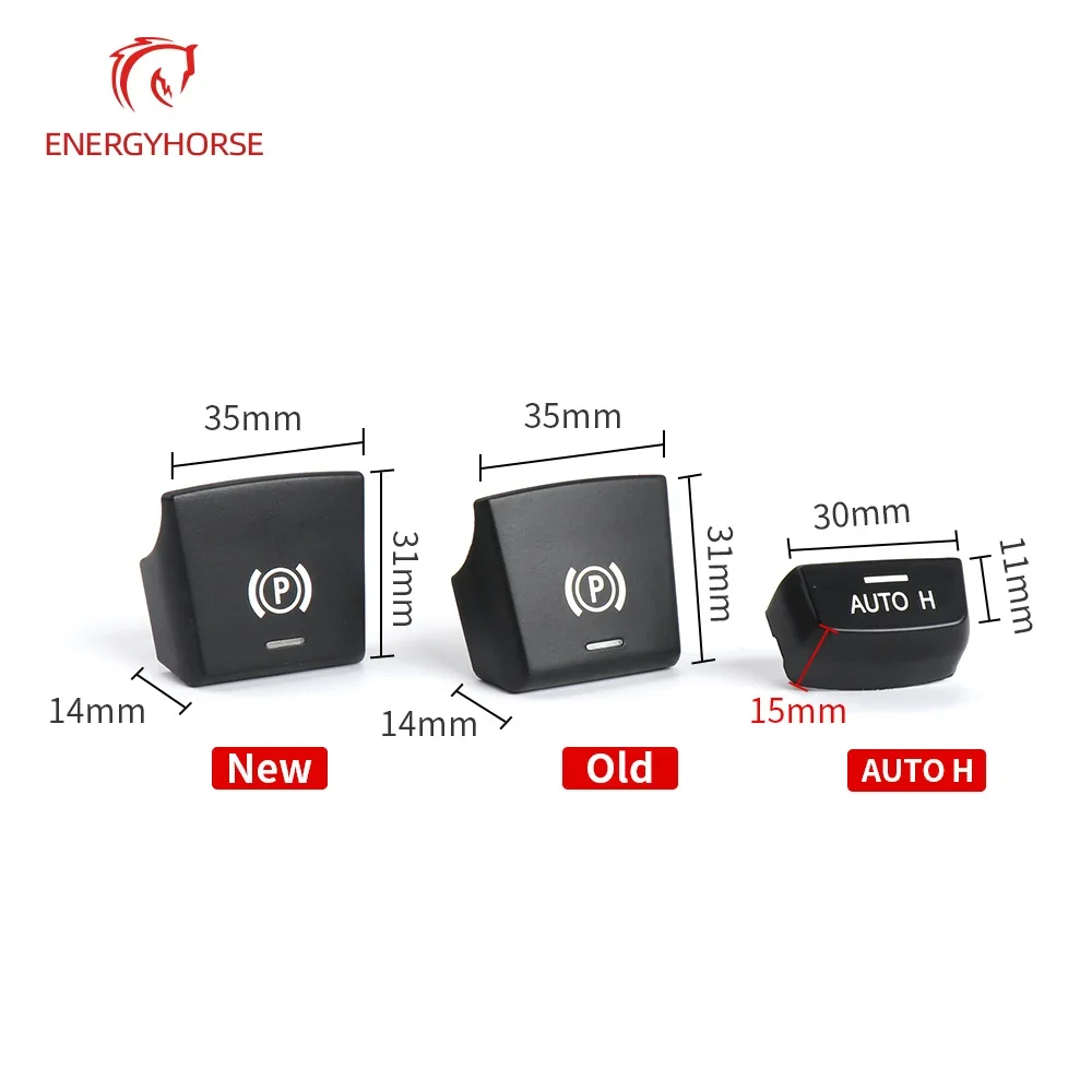 Electronic Parking Brake Switch Cover For BMW 5 7 X3 X4 X5 X6 M5 Series F01 F02 F10 F12 F15 F16 F25 F26V
