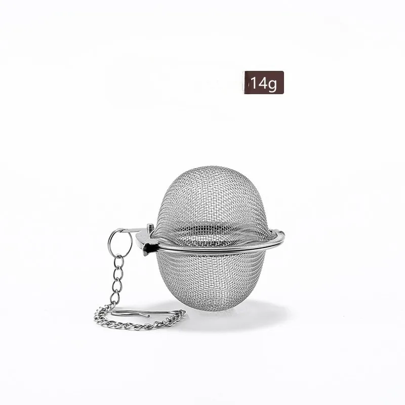 Stainless Steel 304 Tea &Spice Infuser Ball-2-Inch Round Mesh Infuser for Loose Leaf Tea,Broth,and Herbs,Easy-Clean Kitchen Tool