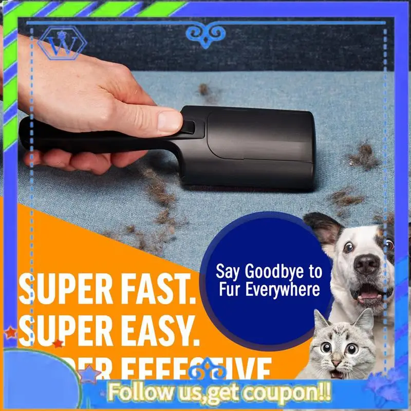Easy To Use Mini Lintroller For Pet Hair -Pet Hair Removal Tool For Clothes, Couches And Cars-Dog Remover And Lint Remove
