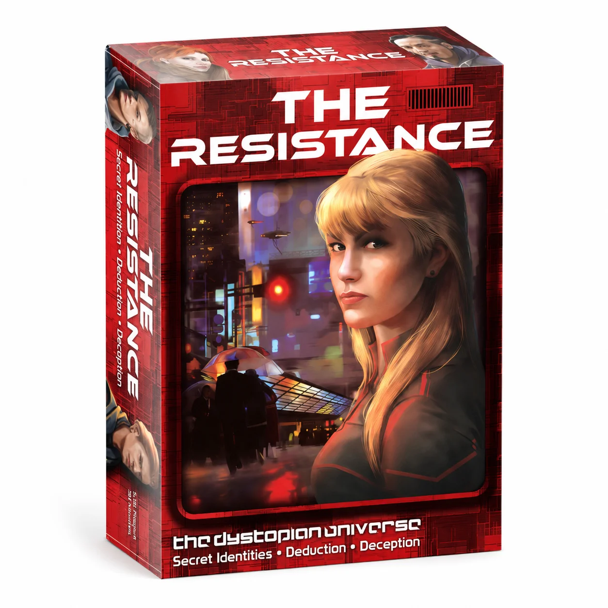 The Resistance: Dystopian Social Deduction Card Game – Secret Identity Strategy Party Game