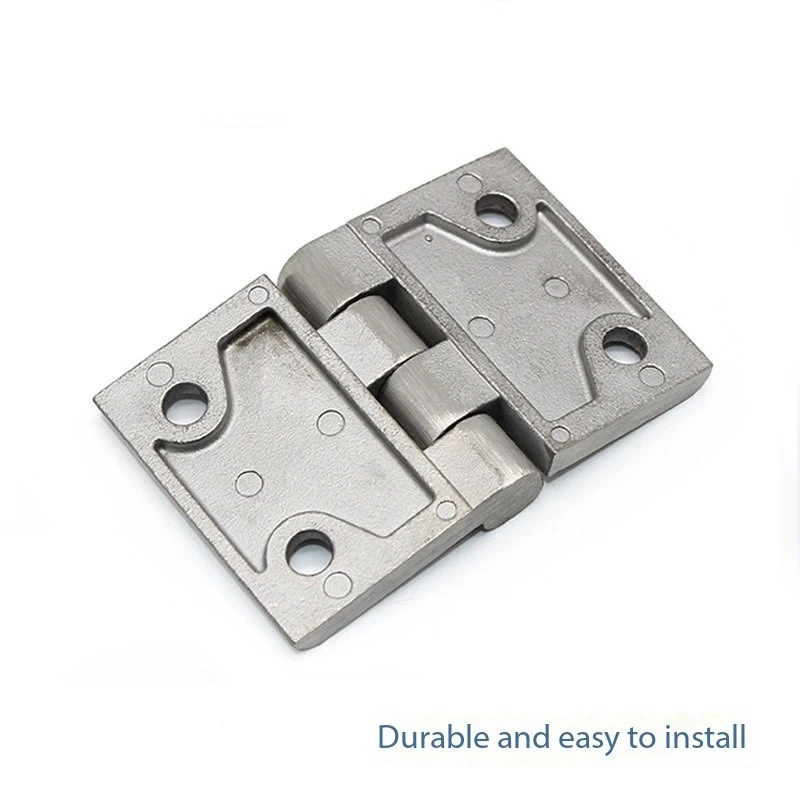 Industrial HT3145 electrical box and cabinet door hinge HL050-1 stainless steel brushed thickened load-bearing hinge 50 * 76 * 6