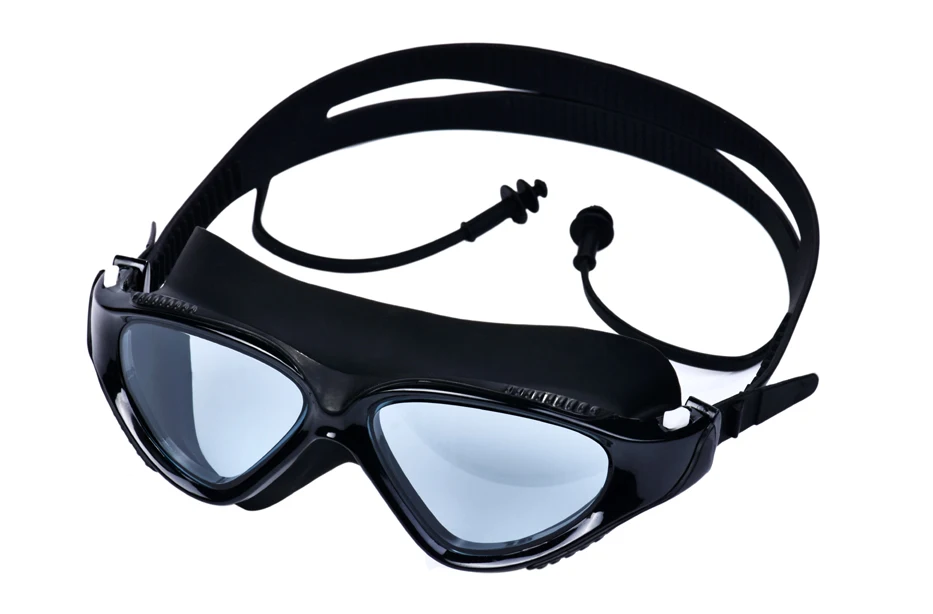 High-definition clear lens swimming goggles for women.