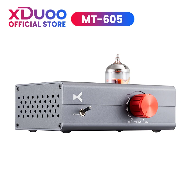 

XDUOO MT605 Power Amplifier 12AU7 Tube& Digital Amplifier TI TAP3116 Amp Chip Output Power 30W Per Channel MT-605